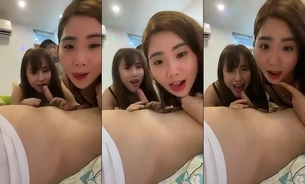 Phim sex Vợ Chồng - Hai cô em gái xinh đẹp tươi cười, phục vụ cuồng nhiệt cho các anh khách quen.